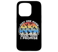 Carcasa para iPhone 15 Pro Megalodon Fossil Teeth Just One More Shark Tooth Geologist