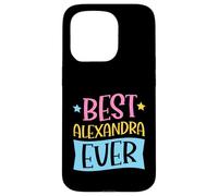 Carcasa para iPhone 15 Pro Mejor Nombre Personalizado a Juego de Alexandra Ever