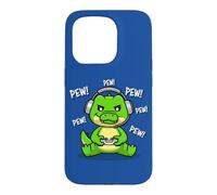 Carcasa para iPhone 15 Pro Mens Kids Boys Girls Pew Video Gamer Alligator Crocodile