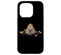 Carcasa para iPhone 15 Pro Mens Womens Kids Girls Chill Oranges Meme Lover Capybara