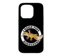 Carcasa para iPhone 15 Pro Mens Womens Kids I Raise Tiny Dinosaurs Leopard Gecko Lover