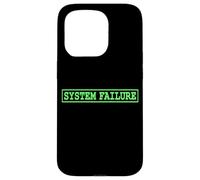 Carcasa para iPhone 15 Pro Mensaje DE Error del COMPUTADOR DE FALLO del Sistema