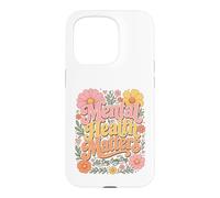 Carcasa para iPhone 15 Pro Mental Health Matters All Day Every Day Inspirational