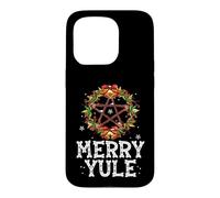 Carcasa para iPhone 15 Pro Merry Yule - Winter Solstice - Holly Pentagram - Gift