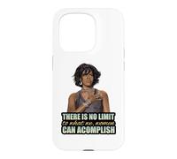 Carcasa para iPhone 15 Pro Mes de la Historia Negra Michelle Obama Día del Presidente Mujeres