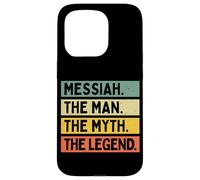 Carcasa para iPhone 15 Pro Messiah The Man The Myth The Legend - Cita Personalizada Divertida