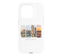 Carcasa para iPhone 15 Pro Mezquitas de Turquía, Bósforo y bazares - Vacaciones Estambul