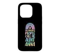 Carcasa para iPhone 15 Pro Mi Gente Favorita me Llama tía Anna Nombre tía