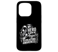 Carcasa para iPhone 15 Pro Mi héroe es Ahora mi Conciencia del Glioblastoma Multiforme ángel