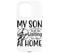 Carcasa para iPhone 15 Pro Mi Hijo te estará Esperando en casa béisbol