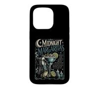 Carcasa para iPhone 15 Pro Midnight Margaritas Halloween Magic Witch Beber