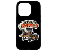 Carcasa para iPhone 15 Pro Mind If I Smoke Meat Lover BBQ Smoker Brisket Carnivore Broma