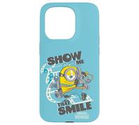 Carcasa para iPhone 15 Pro Minions & Monsters James Show Me That Smile