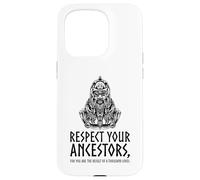 Carcasa para iPhone 15 Pro Mitología vikinga - Respeta a Tus antepasados - Dios nórdico Odin