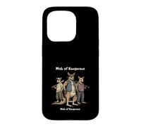 Carcasa para iPhone 15 Pro Mob de Canguros Banda Callejera Animal Gracioso