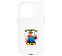 Carcasa para iPhone 15 Pro Modo de Soporte Diseño de mentalidad Positiva Activa