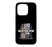 Carcasa para iPhone 15 Pro Modular Synthesizer Cables Are Features Not Bugs Design