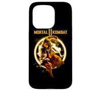 Carcasa para iPhone 15 Pro Mortal Kombat 11 Scorpion Flames