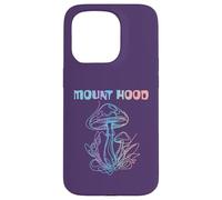 Carcasa para iPhone 15 Pro Mount Hood Oregon Recogimiento de Hongos | Monte Hood O Micología