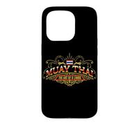 Carcasa para iPhone 15 Pro Muay Thai Arte Marcial De 8 Extremidades MMA Hombres Mujeres Boxeo Tailandés
