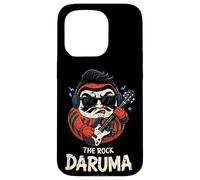 Carcasa para iPhone 15 Pro Música Rock Daruma Japonés Kanji Souvenir Japón