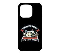 Carcasa para iPhone 15 Pro My Fabric Stash Is A Collection - Colcha de Costura Divertida