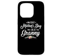 Carcasa para iPhone 15 Pro My First Mother's Day as a Granny New Mom Mothers Day 2024