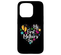 Carcasa para iPhone 15 Pro My First Mothers Day For New Mom Women First Mother's Day