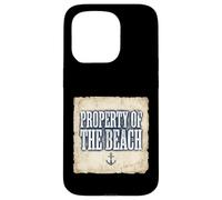 Carcasa para iPhone 15 Pro My Heart Belongs to The Ocean Anchor Graphic