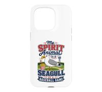 Carcasa para iPhone 15 Pro My Spirit Animal Is A Seagull At A Baseball Game