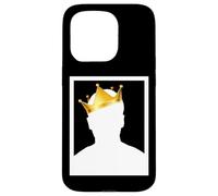 Carcasa para iPhone 15 Pro Mysterious Royal King with Golden Crown Illustration Graphic
