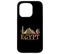 Carcasa para iPhone 15 Pro Mystic Egipto Pirámides Faraón Desierto África El Cairo