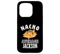Carcasa para iPhone 15 Pro Nacho Promedio Jackson Cinco De Mayo Funny Gift Nachos