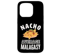 Carcasa para iPhone 15 Pro Nacho Promedio Orgullo malgache Orgullo de Madagascar Cinco de Mayo