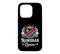 Carcasa para iPhone 15 Pro Namibian Queen Namibia Flag Proud Namibian Woman