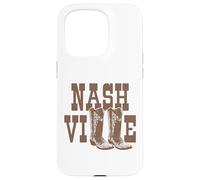 Carcasa para iPhone 15 Pro Nashville Tennessee Line Dancing Cowgirl Country Music City