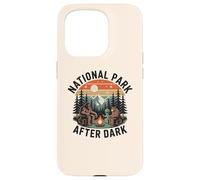 Carcasa para iPhone 15 Pro National Park Sasquatch Aliens Extraterrestrial Bear Camping