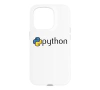 Carcasa para iPhone 15 Pro Nerd Python Programador de Computadoras Programa Geek Profesor de Matemáticas