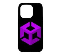 Carcasa para iPhone 15 Pro Nerdy Unity Cube Programa Programador de Computadora Profesora de Matemáticas