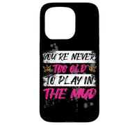 Carcasa para iPhone 15 Pro Never Too Old Muddy Race - Carrera para Barro