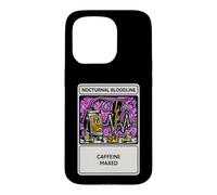 Carcasa para iPhone 15 Pro Nights Owl Gamer Nocturnal Bloodline Caffeine Maxed