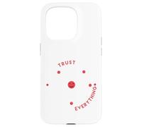 Carcasa para iPhone 15 Pro No confíes en los átomos, lo componen Todo Divertido Escuela Ciencia