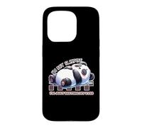 Carcasa para iPhone 15 Pro No Estoy durmiendo Solo descansando mis Ojos Humor Sueño