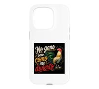 Carcasa para iPhone 15 Pro No Gano Pero como Me Divierto