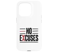 Carcasa para iPhone 15 Pro No Hay Excusas Diciendo Motivacional