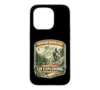 Carcasa para iPhone 15 Pro No perdido Estoy explorando por Favor envía bocadillos MTB