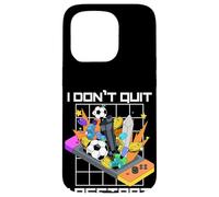 Carcasa para iPhone 15 Pro No renuncio, reinicio Divertido Amante de los Videojuegos