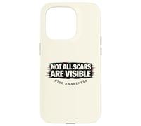 Carcasa para iPhone 15 Pro No Todas Las Cicatrices Son visibles Conciencia sobre el TEPT Fallo Invisible