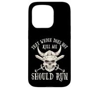 Carcasa para iPhone 15 Pro Nordic Viking: That Which Does Not Kill Me Should Run