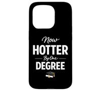 Carcasa para iPhone 15 Pro Now Hotter by One Degree Graduation Achievement